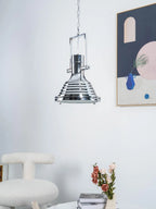 Pendant Light | Polished Chrome & Integrated Diffuser