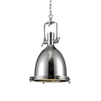 Pendant Light | Polished Chrome & Integrated Diffuser