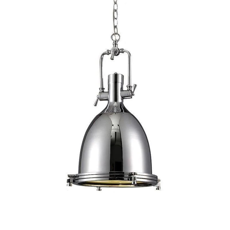 Pendant Light | Polished Chrome & Integrated Diffuser