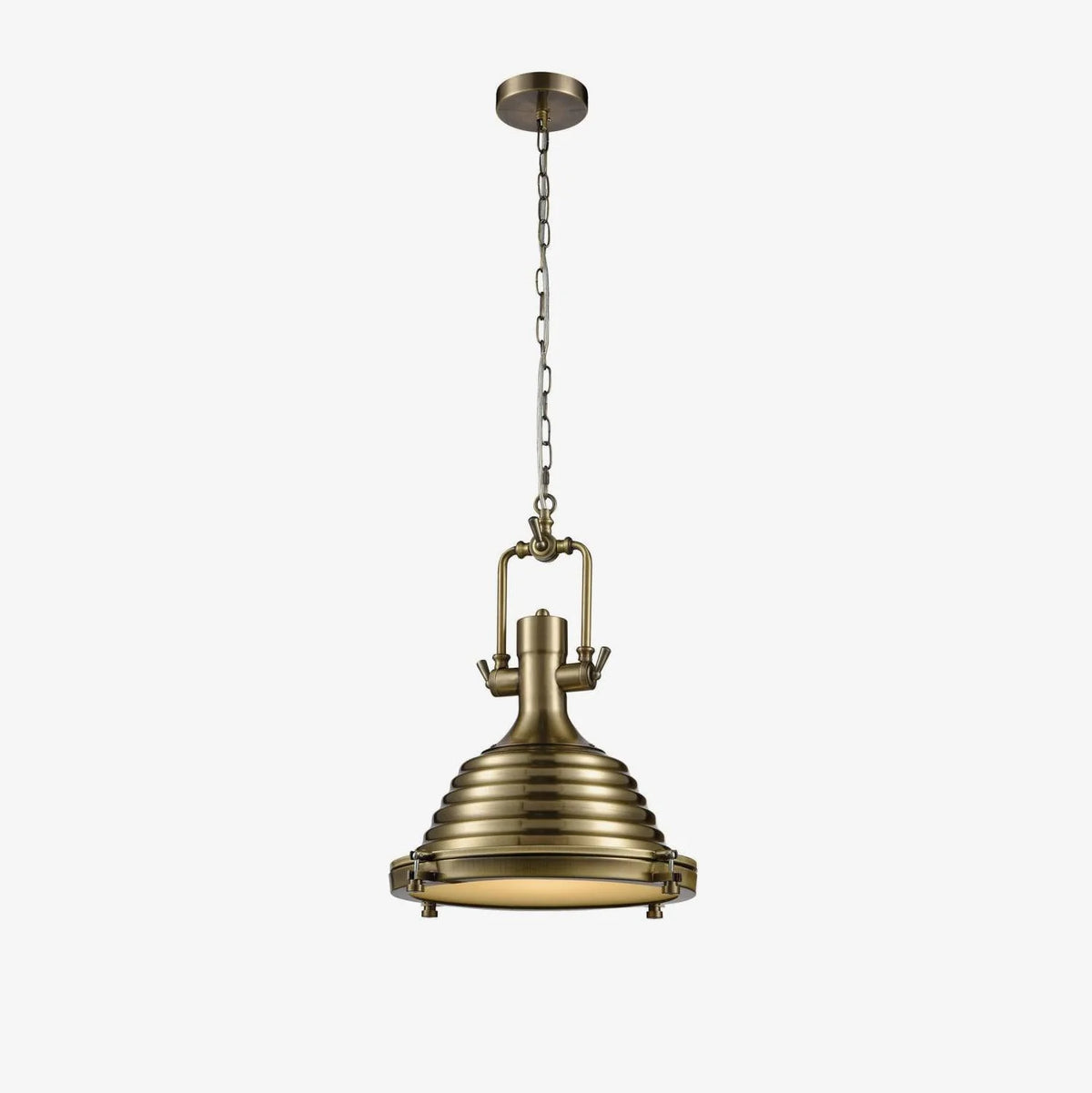 Pendant Light | Polished Chrome & Integrated Diffuser