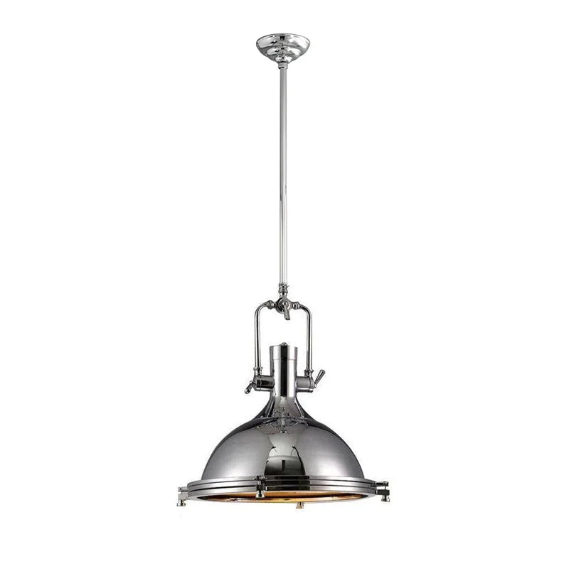 Pendant Light | Polished Chrome & Integrated Diffuser