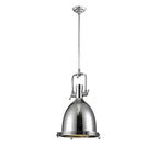 Pendant Light | Polished Chrome & Integrated Diffuser