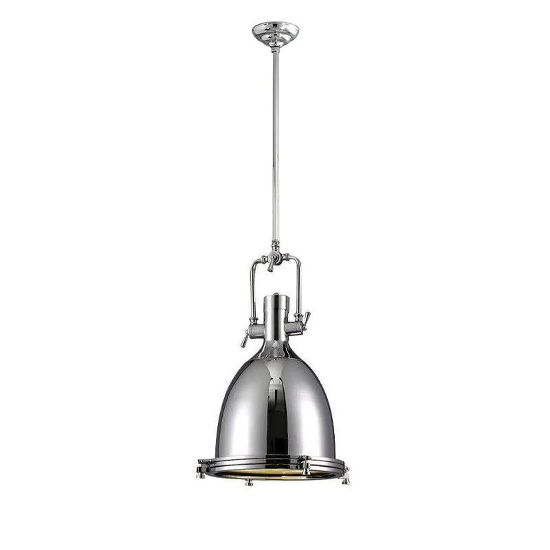 Pendant Light | Polished Chrome & Integrated Diffuser