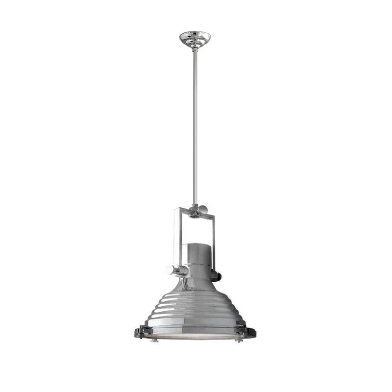 Pendant Light | Polished Chrome & Integrated Diffuser