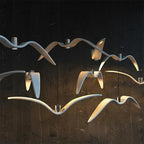 Pendant Light | Seagull-Inspired Bird-Wing & Resin | 39 x 12 cm