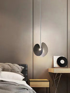 Pendant Light | Shell Design & Integrated LED | Black