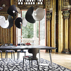 Pendant Light | Shell Design & Integrated LED | Black