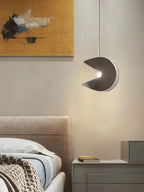 Pendant Light | Shell Design & Integrated LED | Black