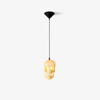Pendant Light | Skull Design Resin & Metal | 150 cm Adjustable Cable