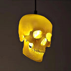 Pendant Light | Skull Design Resin & Metal | 150 cm Adjustable Cable