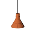 Pendant Light | Terracotta Cement & Metal | E26/E27 Compatible