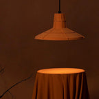 Pendant Light | Terracotta Cement & Metal | E26/E27 Compatible