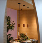 Pendant Light | Terracotta Cement & Metal | E26/E27 Compatible