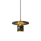 Pendant Light | Terrazzo Shade & Metal Body | 150 cm Cable