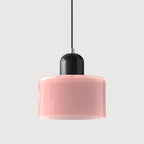 Pendant Light | Two-Tier Glass Shade & Warm Diffused Light