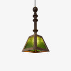 Pendant Light | Walnut & Ash Wood Glass Shade | 20 cm Diameter