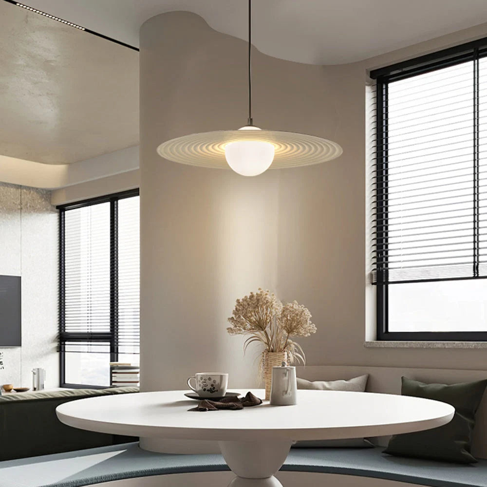 Pendant Light | Star Ring Acrylic Shade | Two-Color G9 LED Included