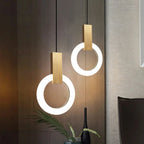 Pendant Light | Nordic Acrylic Body | Integrated Warm White LED