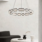 Pendant Light | Minimalist Copper Ring & Glass Shade | Dimmable LED