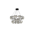 Pendant Light | Minimalist Copper Ring & Glass Shade | Dimmable LED
