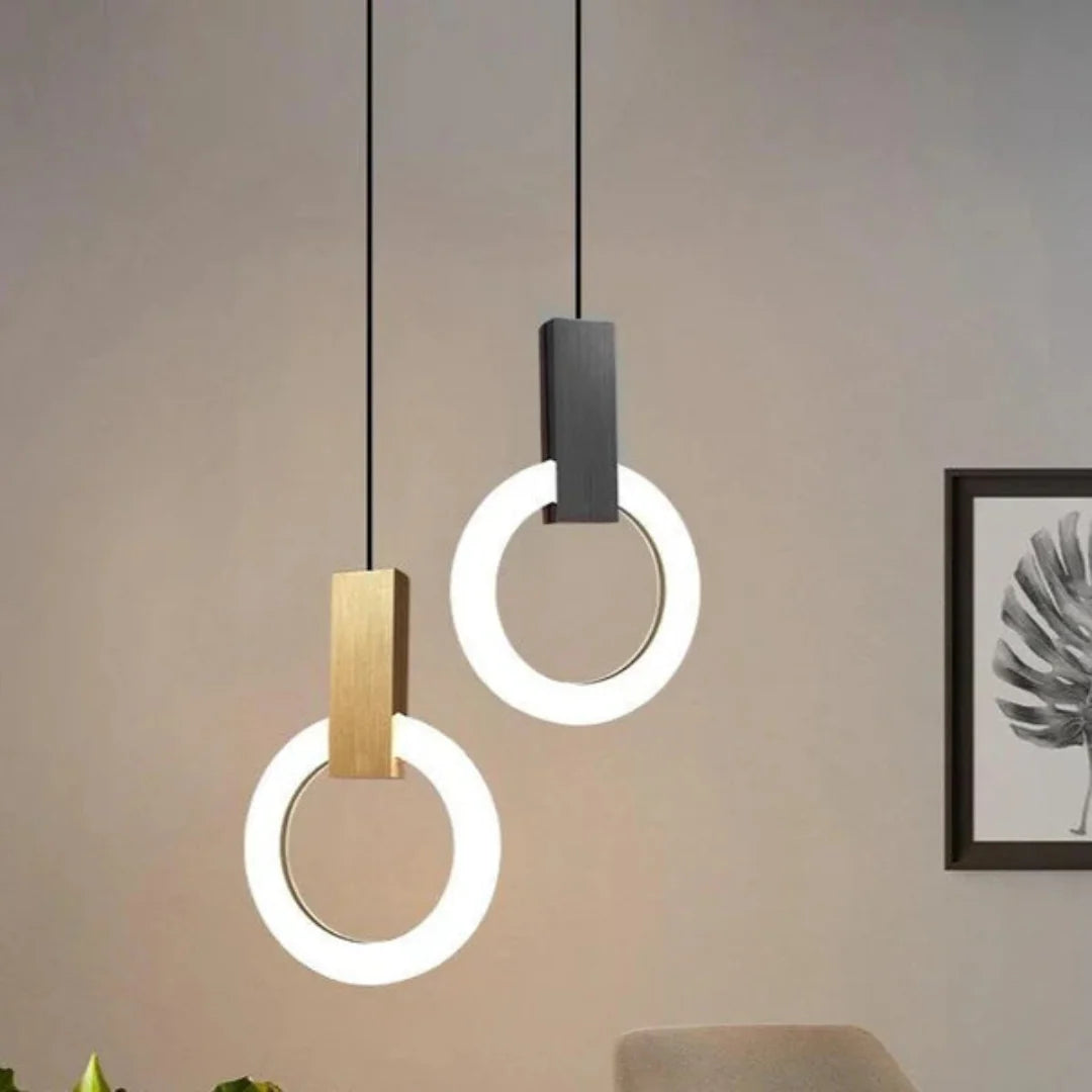 Pendant Light | Nordic Acrylic Body | Integrated Warm White LED