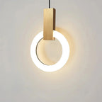 Pendant Light | Nordic Acrylic Body | Integrated Warm White LED
