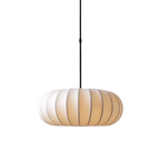 Pendant Light | Handmade Silk Shade | Adjustable Height