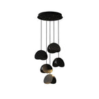 Pendant Light | Wood & Metal Integrated LED | Adjustable Suspension