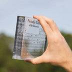 Periodic Table Display | Laser-Engraved Acrylic & 83 Real Elements | Three Sizes