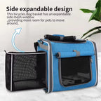 Pet Bike Basket | Expandable & Breathable Mesh | Quick-Release Mount