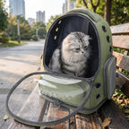 Pet Carrier Backpack | Transparent Window & All-Around Ventilation | For Cats & Small Dogs