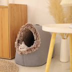 Pet Cave Bed | Insulated & Heat-Retaining | For Pets Up To 10 kg