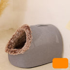 Pet Cave Bed | Insulated & Heat-Retaining | For Pets Up To 10 kg