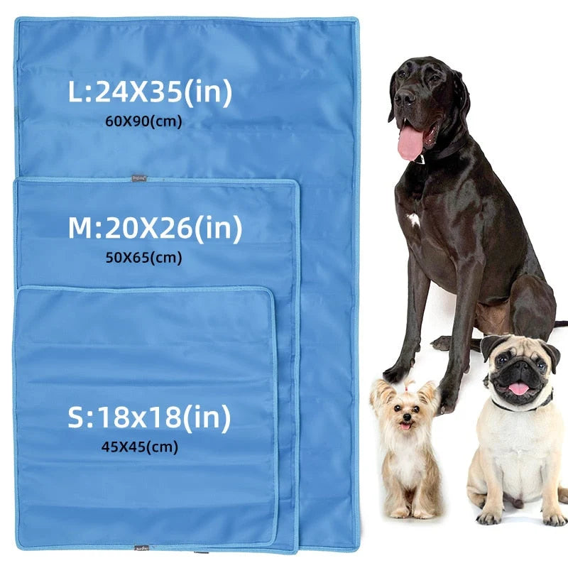 Pet Cooling Mat | Lightweight & Portable | Multiple Sizes