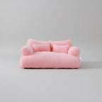 Pet Sofa | Calming Plush & Removable Zipper Cover | Small & Large