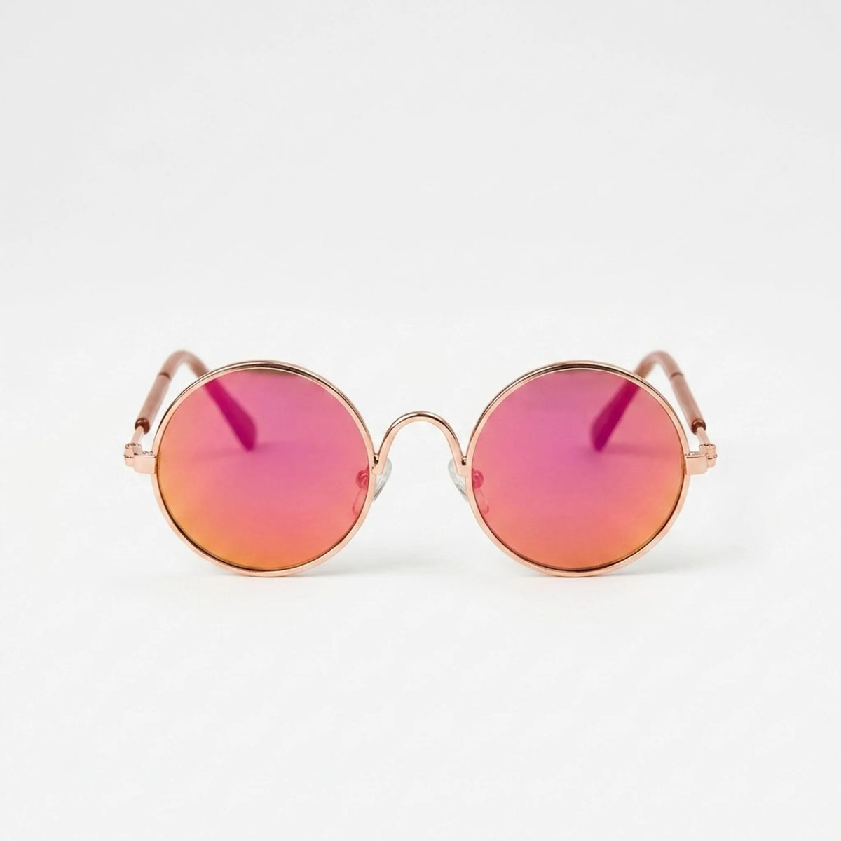 Pet Sunglasses | Round Retro Frame & Lightweight & Durable