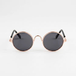 Pet Sunglasses | Round Retro Frame & Lightweight & Durable