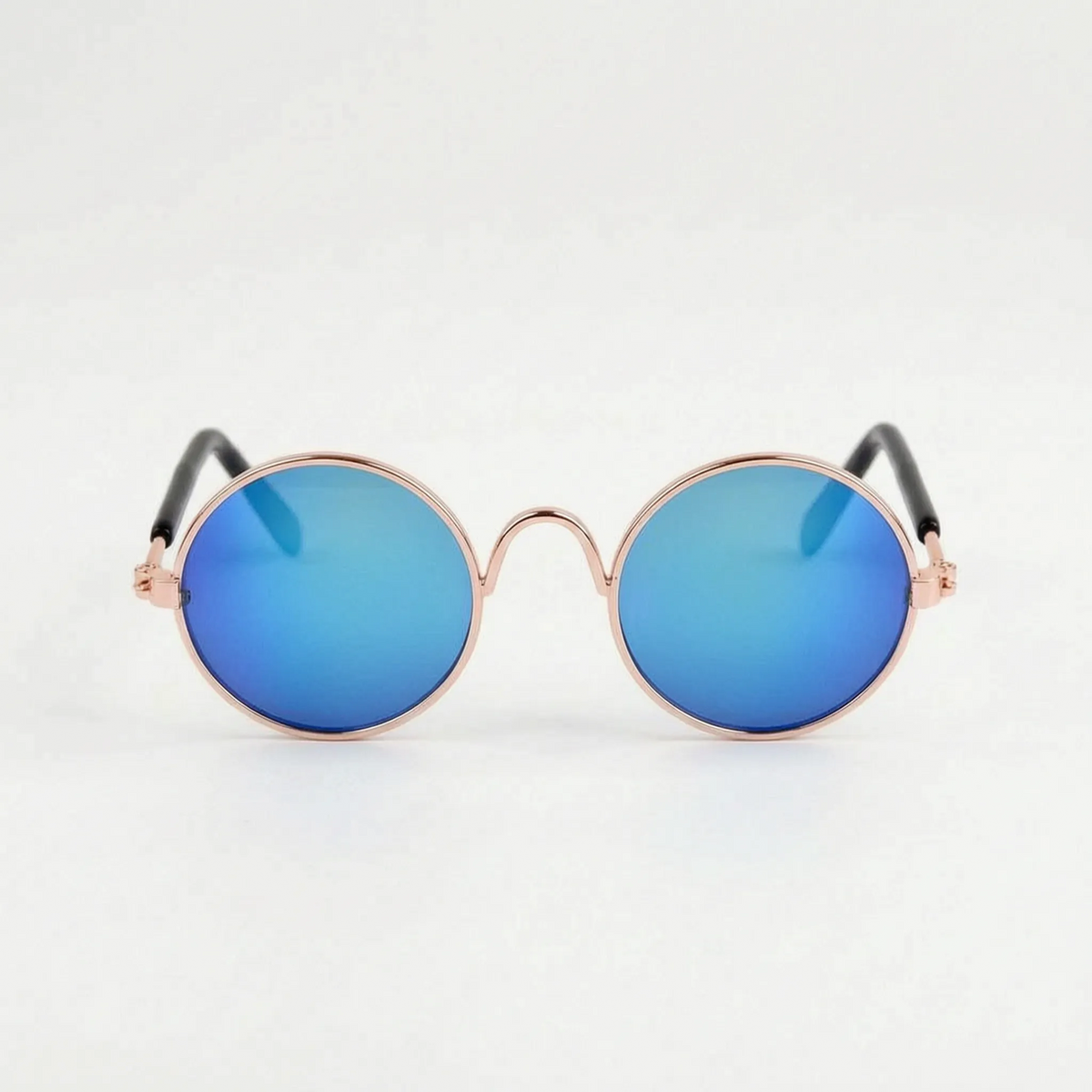 Pet Sunglasses | Round Retro Frame & Lightweight & Durable