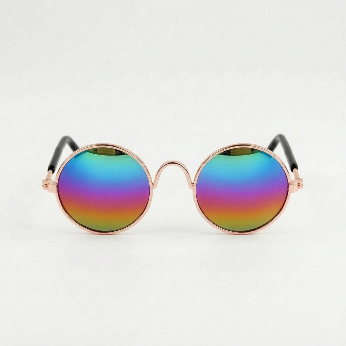 Pet Sunglasses | Round Retro Frame & Lightweight & Durable