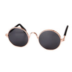 Pet Sunglasses | Round Retro Frame & Lightweight & Durable