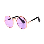 Pet Sunglasses | Round Retro Frame & Lightweight & Durable