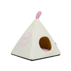 Pet Tent Bed | Removable Washable Cushion & Lightweight | For Cats & Small Dogs