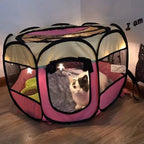 Pet Tent | Breathable Mesh & Foldable | Indoor & Outdoor
