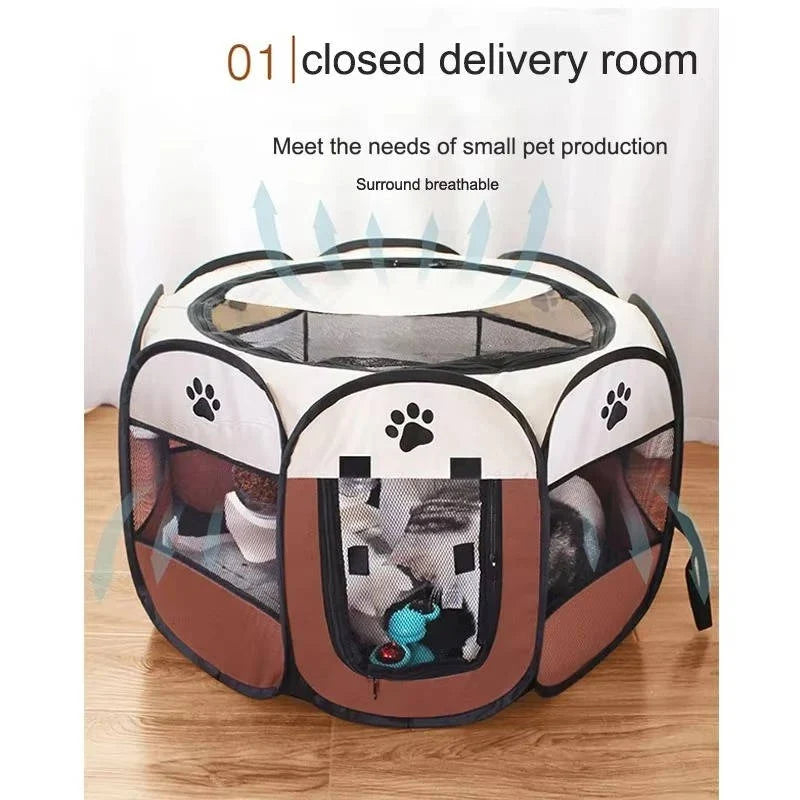 Pet Tent | Breathable Mesh & Foldable | Indoor & Outdoor
