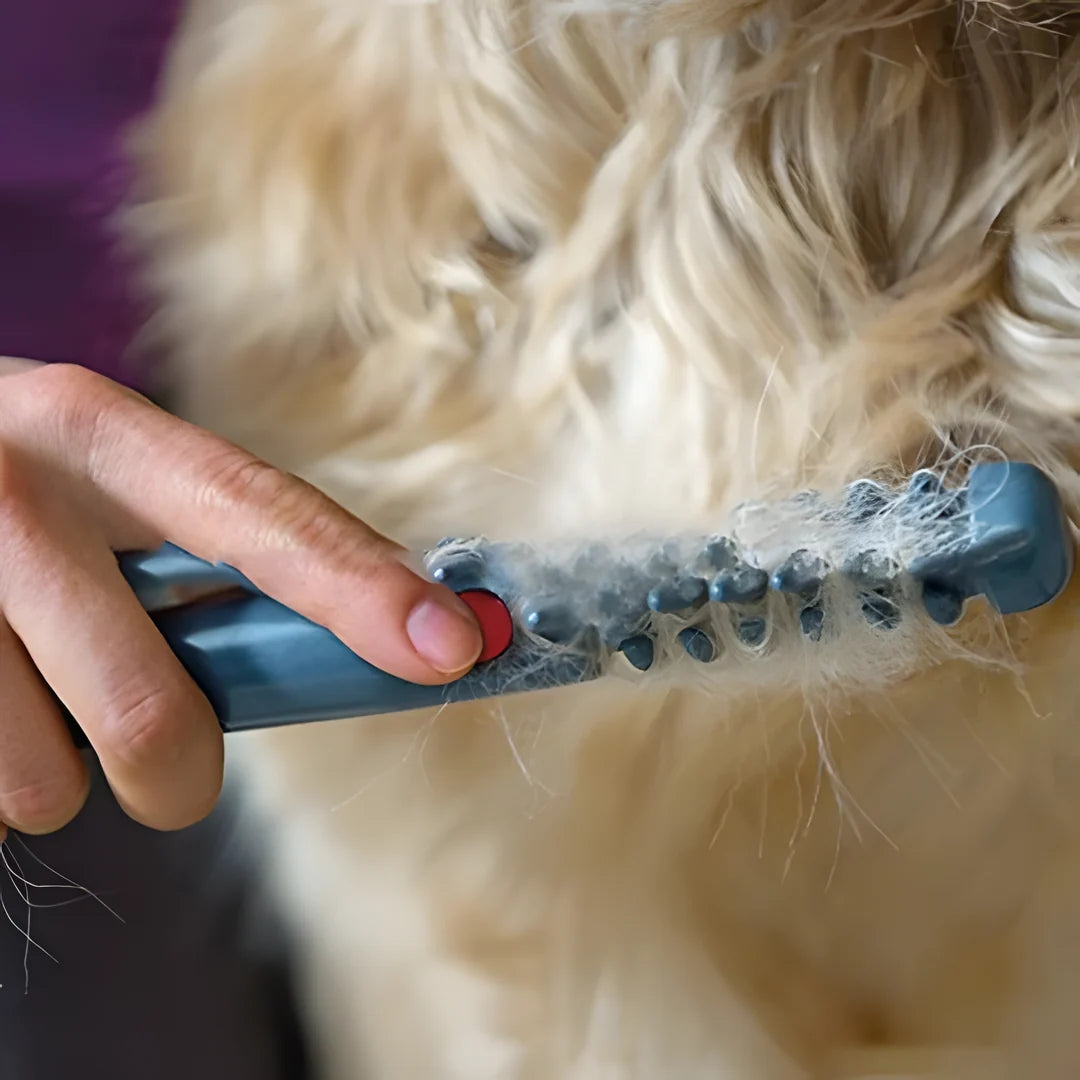 Pet Trimmer | Gentle Knot-Removing Stainless Steel Blades & Ergonomic Handle