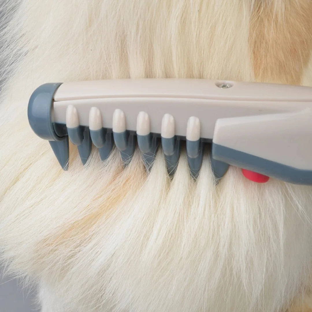 Pet Trimmer | Gentle Knot-Removing Stainless Steel Blades & Ergonomic Handle