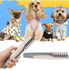 Pet Trimmer | Gentle Knot-Removing Stainless Steel Blades & Ergonomic Handle