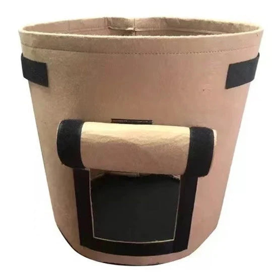 Planting Bag | Breathable fleece, side opening & handles | 15L set of 2