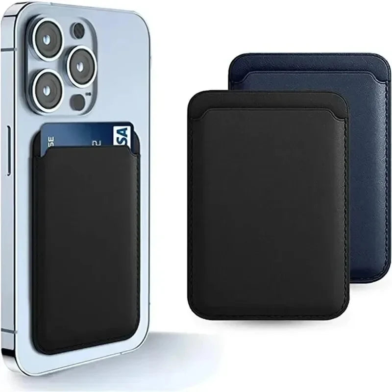 Phone Card Holder | 16-Magnet MagSafe-Compatible PU Leather | Holds Up To 3 Cards