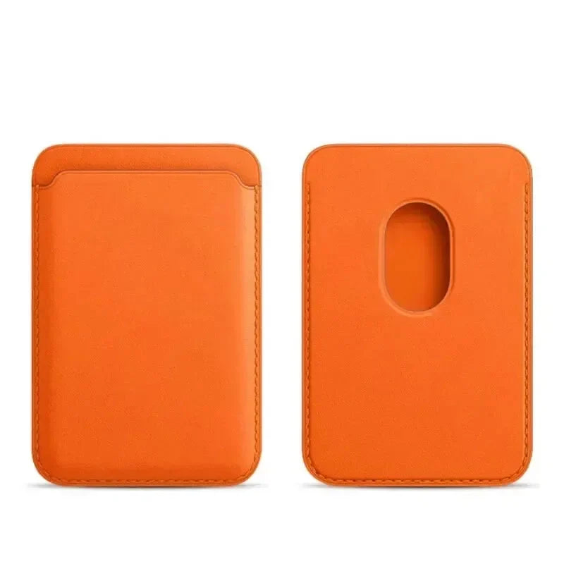 Phone Card Holder | 16-Magnet MagSafe-Compatible PU Leather | Holds Up To 3 Cards
